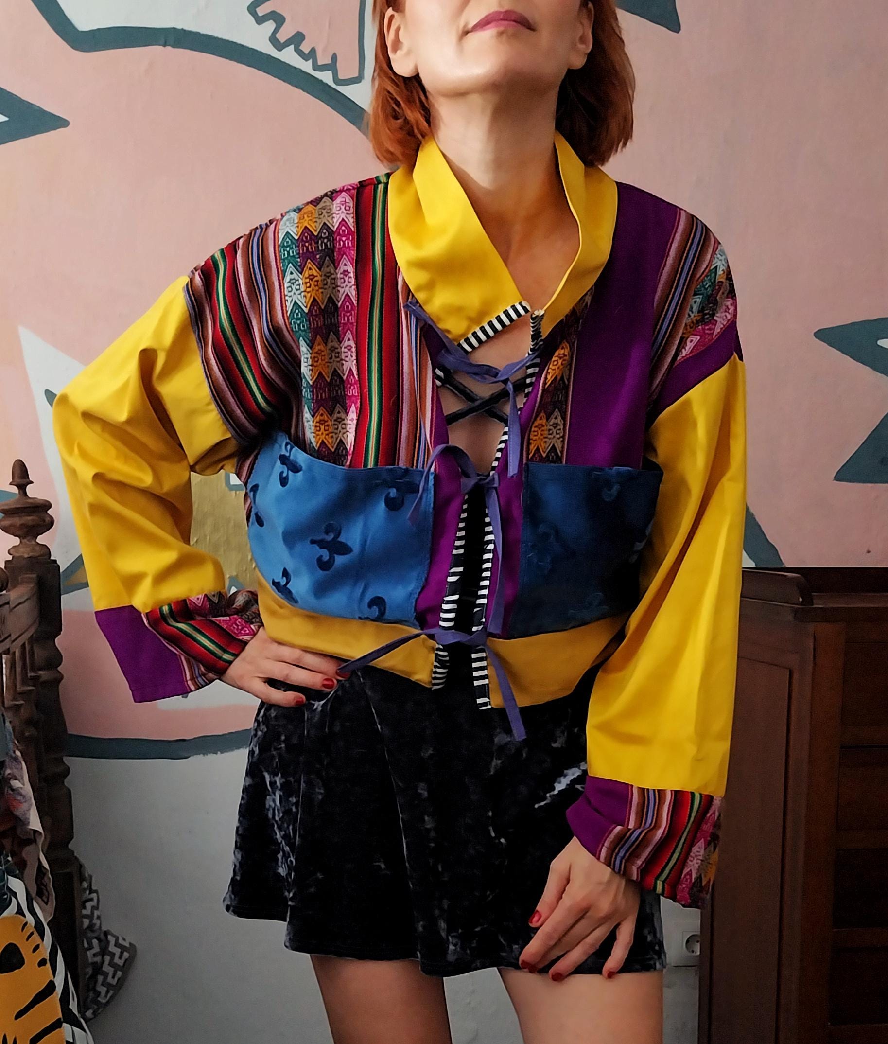 Purple Yellow Jacket