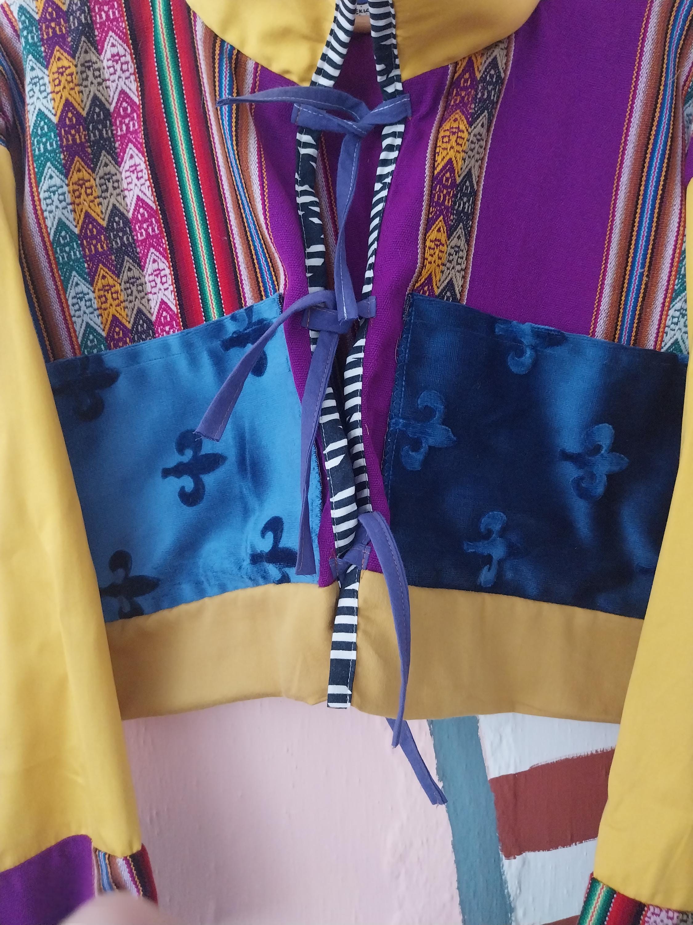 Purple Yellow Jacket