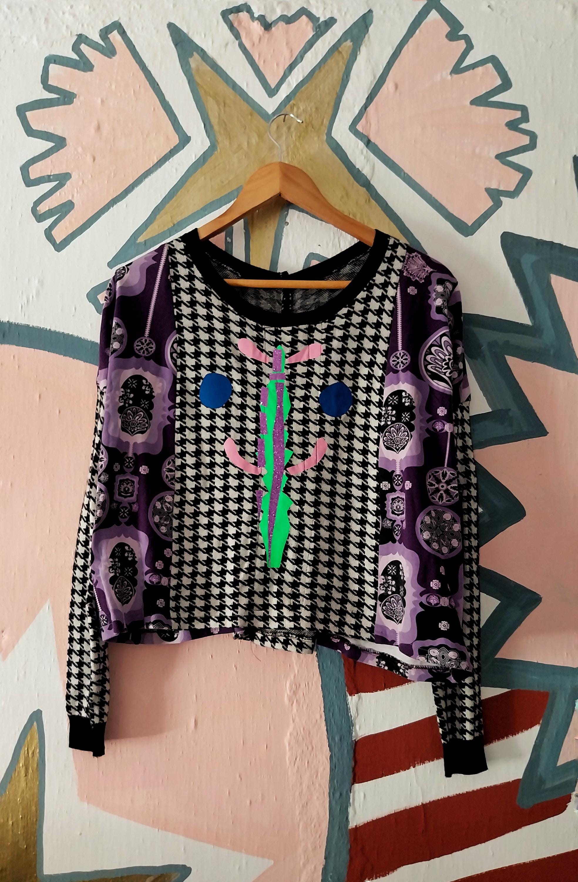 Black And White Cardigan